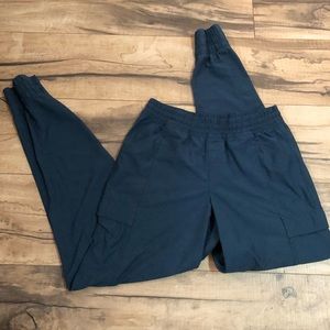 Blue North Face Joggers, size 6